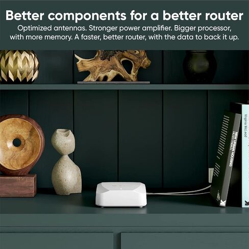 Wyze AX3000 Dual-Band Wi-Fi 6 Mesh Router System, Covers up to 3000 Sq. Ft, 100+ Devices, Replaces Router and Extender, Supports Wired Backhaul, 2x 1 Gbps Ports per router - 2 Pack (Renewed) in Saudi Arabia