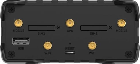 Teltonika RUT956 RUT956A30A00 Industrial 4G LTE Cellular Router, Dual SIM with eSIM, Wi-Fi & Ethernet, RS232/RS485, GNSS, Compatible with AT&T, Verizon & T-Mobile, North America Version in Saudi Arabia