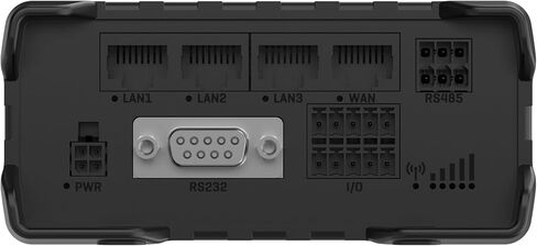 Teltonika RUT956 RUT956A30A00 Industrial 4G LTE Cellular Router, Dual SIM with eSIM, Wi-Fi & Ethernet, RS232/RS485, GNSS, Compatible with AT&T, Verizon & T-Mobile, North America Version in Saudi Arabia