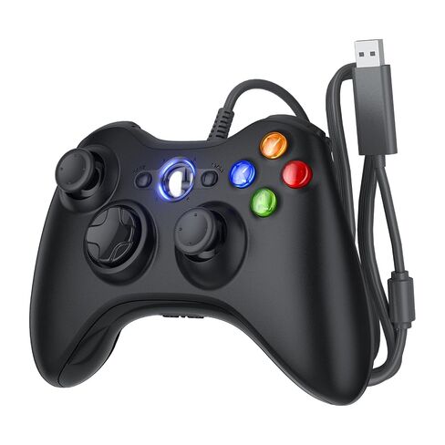 Gamrombo Wired Controller for Xbox 360,with Dual-Vibration, k Compatible with xbox 360/360 S/360 E, 2.5mm headphone Jac in Saudi Arabia