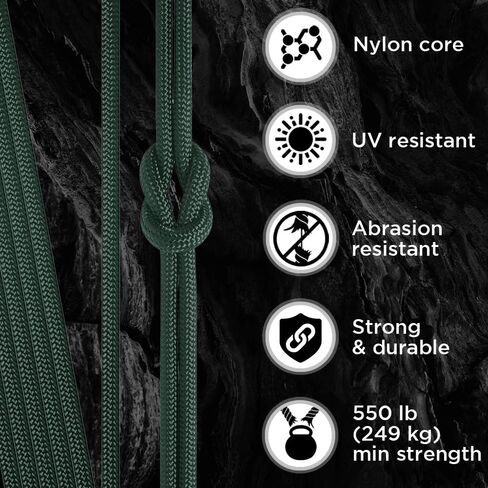 TECEUM Paracord Rope Type III 550 – Tactical MIL-SPEC – Outdoor para Cord in Saudi Arabia