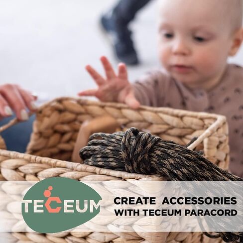 TECEUM Paracord Rope Type III 550 – Tactical MIL-SPEC – Outdoor para Cord in Saudi Arabia