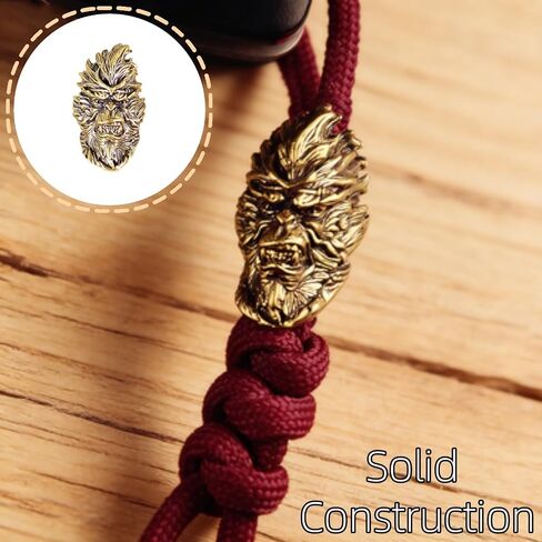 Monkey Paracord Bead, 1Pcs, Premium Copper in Saudi Arabia