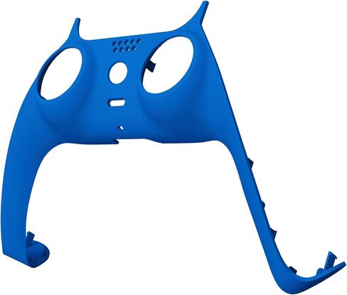 eXtremeRate Blue Decorative Trim Shell Compatible with p s 5 Controller, Soft Touch DIY Replacement Clip Shell, Custom Plates Cover Compatible with p s 5 Controller with Accent Rings in Saudi Arabia