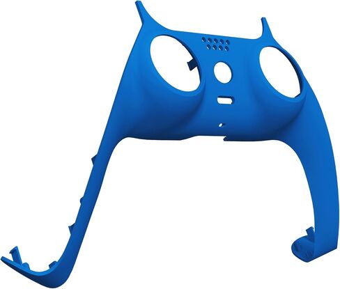 eXtremeRate Blue Decorative Trim Shell Compatible with p s 5 Controller, Soft Touch DIY Replacement Clip Shell, Custom Plates Cover Compatible with p s 5 Controller with Accent Rings in Saudi Arabia