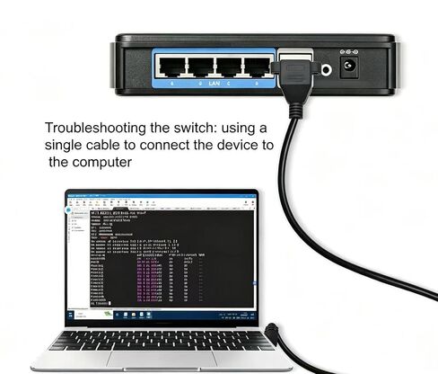 90 Degree Upward RJ45 Ethernet Adapter Cable, Upward Male to Female LAN Connector Switch Adapter Compatible with CAT5 and CAT6 sockets（30 CM） in Saudi Arabia
