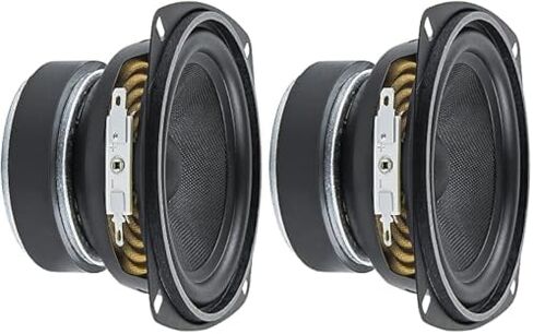 مكبر صوت متوسط ​​المدى PRV AUDIO 4 بوصة 4MR60-4، قوة برنامج 60 واط، 4 أوم، 30 واط RMS Power Pro مكبر صوت (مفرد) in Kuwait