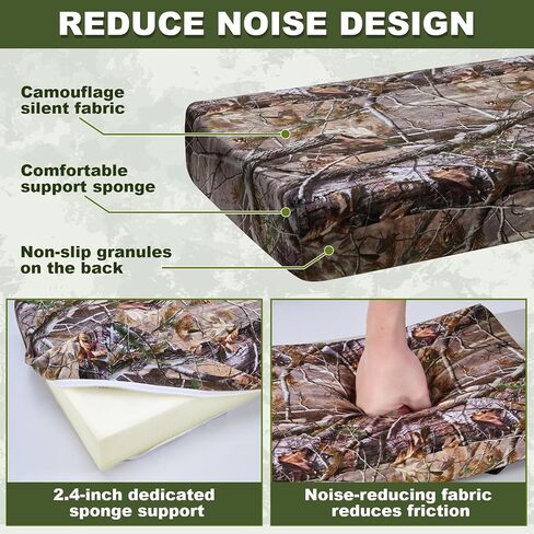 YUNVI Portable Hunting Seat Cushion, Waterproof Tree Stand Seat Cushion in Kuwait
