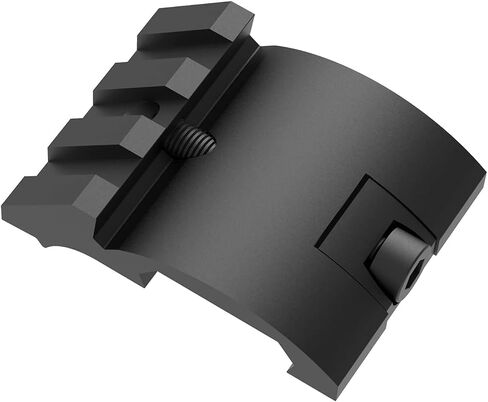 3 Slots Low Profile Adapter 45 Degree Offset Mount for Flashlight Laser (Black-1PCS) in Saudi Arabia