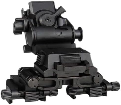 YSS PVS 14 Binocular Bridge Mount Modular Interface NVG Mount Adapter with L4 G24 Mount for PVS18/PVS 31 Suitable Monocular/Binocular Night Vision Goggles Aluminum in Saudi Arabia