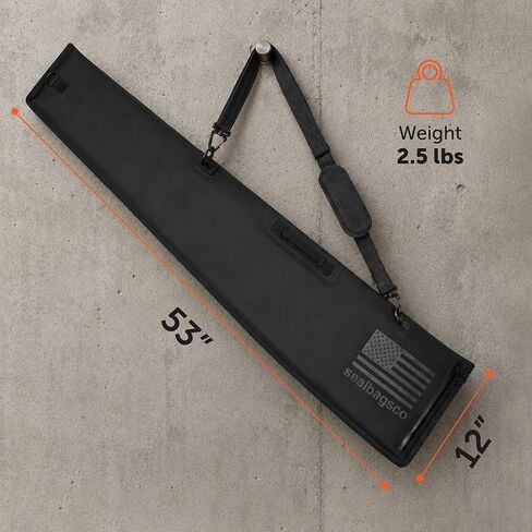 53" Floating Waterproof Shotgun Case, Zipper Gun Case No Roll-Top in Saudi Arabia
