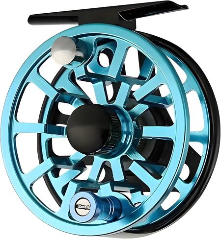 One-Way Bearing Fly Fishing Reel, CNC Machined Aluminum, Lightweight, Corrosion-Resistant, Smooth Drag for Anglers in Saudi Arabia