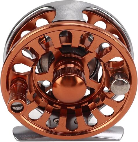 Focket 3/4 Fly Fishing Reel, Aluminum Alloy CNC Machined Saltwater Fly Reel, Large Arbor Fishing with 3 Sealed Bearings and Two Color Options for Freshwater and Saltwater in Saudi Arabia