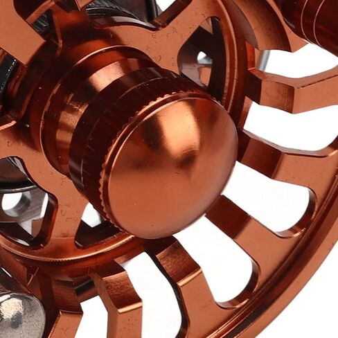 Focket 3/4 Fly Fishing Reel, Aluminum Alloy CNC Machined Saltwater Fly Reel, Large Arbor Fishing with 3 Sealed Bearings and Two Color Options for Freshwater and Saltwater in Saudi Arabia