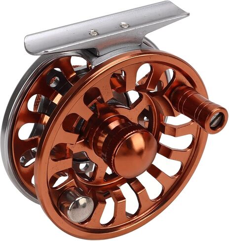 Focket 3/4 Fly Fishing Reel, Aluminum Alloy CNC Machined Saltwater Fly Reel, Large Arbor Fishing with 3 Sealed Bearings and Two Color Options for Freshwater and Saltwater in Saudi Arabia