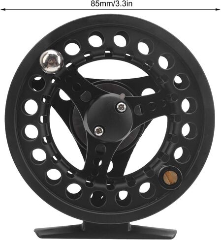 Fly Fishing Reel Aluminum Alloy Rock Fishing Reels Fly Wheel with 85mm Outside Diameter in Saudi Arabia