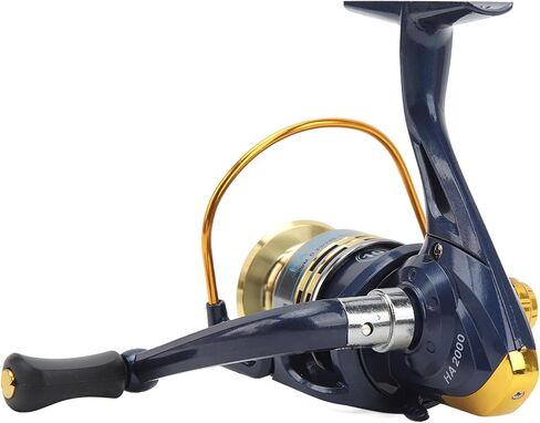 Fly Fishing Reel Metal 8BB Spinning Reel Large Capacity Lightweight Sturdy Impact Smooth Reeling for Freshwater Saltwater Fishing in Saudi Arabia