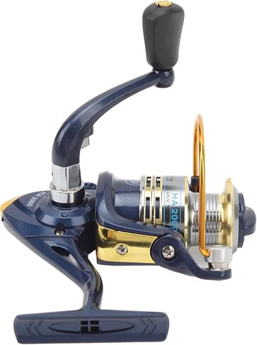 Fly Fishing Reel Metal 8BB Spinning Reel Large Capacity Lightweight Sturdy Impact Smooth Reeling for Freshwater Saltwater Fishing in Saudi Arabia