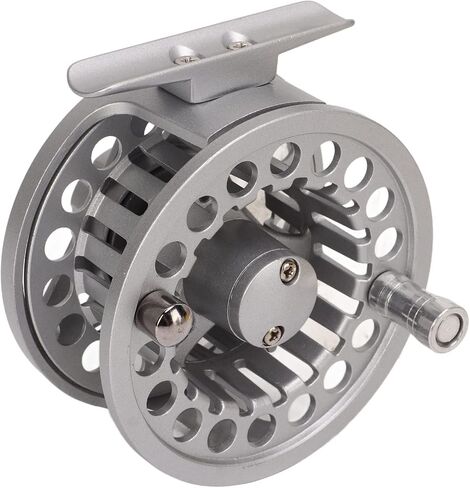 3/4 Fly Fishing Reel, CNC Machined Aluminum Alloy Lightweight Large Arbor Fly Reel with 2+1BB Bearings, for Superior Strength and Quick Line Retrieval in Saudi Arabia