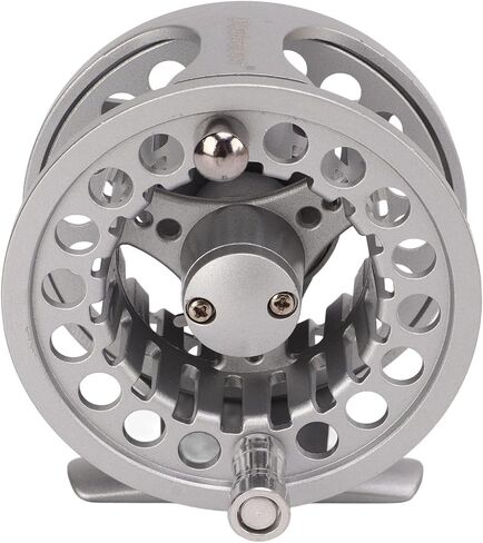 3/4 Fly Fishing Reel, CNC Machined Aluminum Alloy Lightweight Large Arbor Fly Reel with 2+1BB Bearings, for Superior Strength and Quick Line Retrieval in Saudi Arabia
