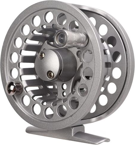 3/4 Fly Fishing Reel, CNC Machined Aluminum Alloy Lightweight Large Arbor Fly Reel with 2+1BB Bearings, for Superior Strength and Quick Line Retrieval in Saudi Arabia