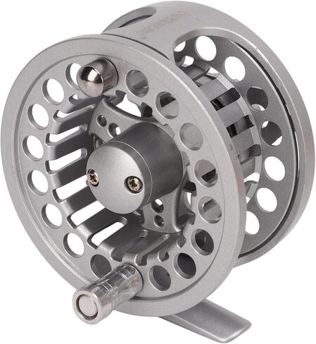 3/4 Fly Fishing Reel, CNC Machined Aluminum Alloy Lightweight Large Arbor Fly Reel with 2+1BB Bearings, for Superior Strength and Quick Line Retrieval in Saudi Arabia