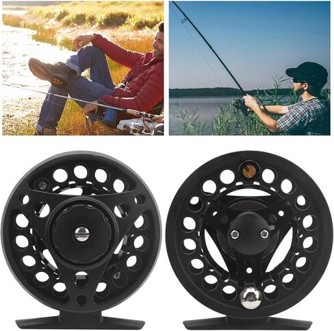 Fly Fishing Reel Aluminum Alloy Rock Fishing Reels Fly Wheel with 75mm Outside Diameter in Saudi Arabia