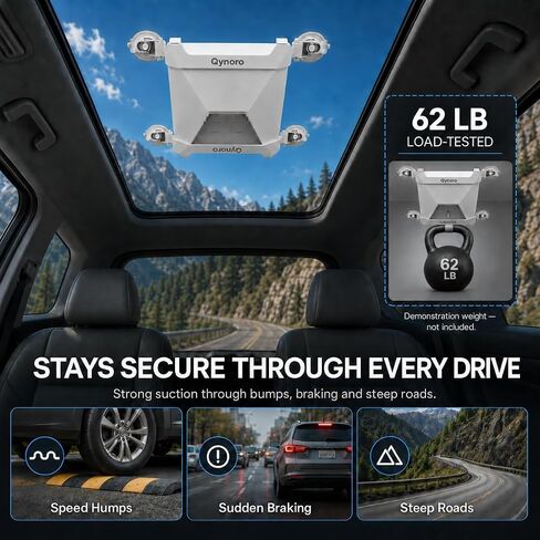 Starlink Mini Suction Cup Mount for Car Windows & Sunroofs, 4-Cup Bracket in Saudi Arabia