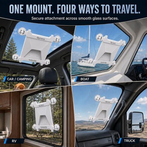 Starlink Mini Suction Cup Mount for Car Windows & Sunroofs, 4-Cup Bracket in Saudi Arabia