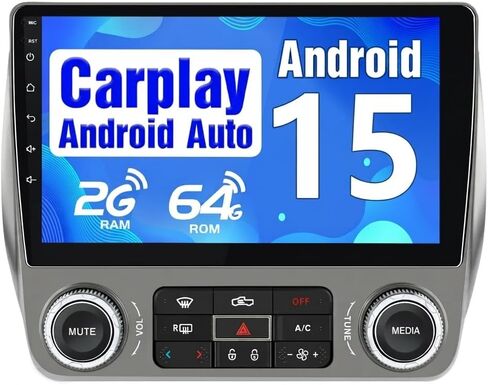 Car Radio for Chevrolet Chevy Camaro Radio, 2010 2011 2012 2013 2014 2015 Camaro Radio Upgrade with 9 Inch Touchscreen, Android, Carplay, DSP, Bluetooth 5.0, GPS, FM, AM, 2G RAM, 64G ROM in Kuwait