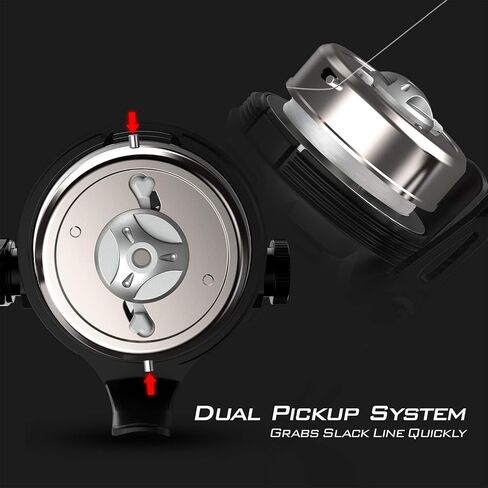KastKing Brutus Spincast Reel,4.0:1 Gear Ratio,5 MaxiDur Ball Bearings,KastKing Brutus Fishing Rods, Cast - 6'-M-Power - Fast in Saudi Arabia