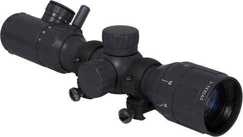 Monstrum 2-7x32 AO Rifle Scope with Illuminated Range Finder Reticle and Parallax Adjustment in Saudi Arabia