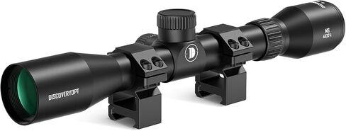 DISCOVERYOPT MS 4x32 Compact Rifle Scope, Shockproof MIL-Dot Reticle Scope for Spring Piston Air Rifle, Lightweight Hunting Riflescope in Saudi Arabia