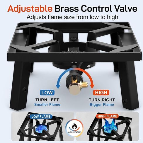 Nelyrho High Pressure Single Burner Propane Stove in Saudi Arabia