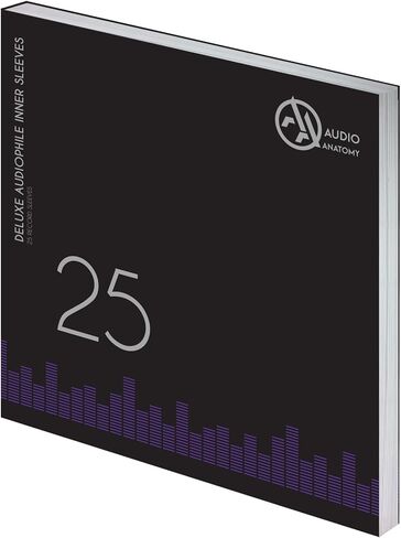 Audio Anatomy Vinyl-Inner Sleeves 12“ - White, 25 Pieces in Saudi Arabia