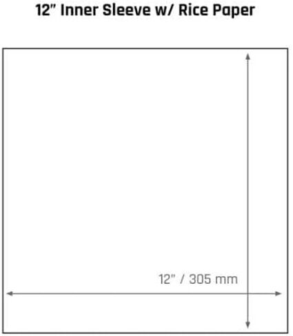 Audio Fidelity Anti-Static Rice Paper/HDPE LP Inner Sleeves (50 Pack) in Saudi Arabia