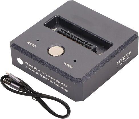 M.2 SSD to Reader, M.2 to USB Docking Station, Non-Slip, 3rd GEN2, 10Gbps in Saudi Arabia