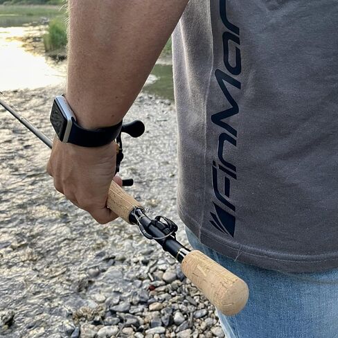 FinMan 5-Pack STOW | Rod Mounted Tackle & Hook Keeper For Fishing Rods | Keeps Drop Shot Weights Secure & Hooks Safe and Sharp in Saudi Arabia