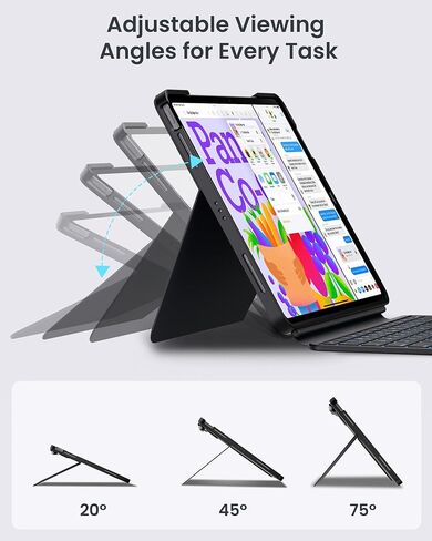 typecase Lightweight Magnetic Keyboard Case for iPad Air 13 & iPad Pro 12.9 in Kuwait