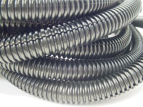 1/2 Flexible Split Electrical Wire Loom Protective Wrap Sleeve Cover in Kuwait