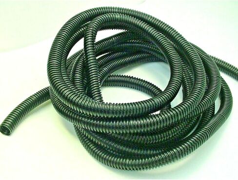 1/2 Flexible Split Electrical Wire Loom Protective Wrap Sleeve Cover in Kuwait