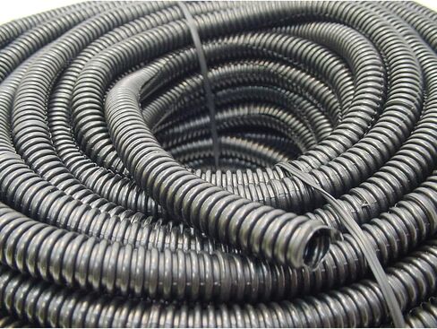 1/4 Flexible Split Electrical Wire Loom Protective Sleeve Wrap Cover in Kuwait