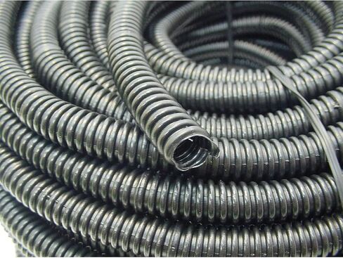 1/4 Flexible Split Electrical Wire Loom Protective Sleeve Wrap Cover in Kuwait