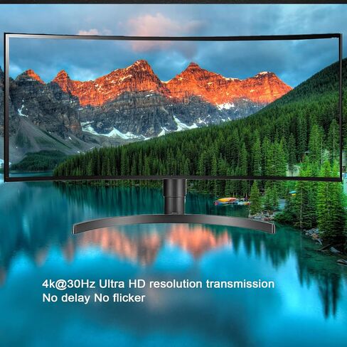 صندوق اختيار KAGO 8 منافذ HDMI 4K@30 هرتز مع جهاز تحكم عن بعد بالأشعة تحت الحمراء in Kuwait