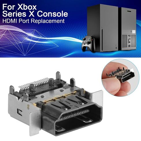 YUBJIANG Replacement Metal Replacement Game Console HDMI Port Parts For Xbox Series X in Kuwait