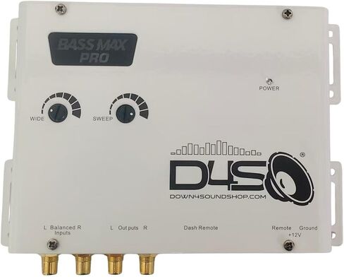 Down4Sound Bass Max Pro White Gloss Bass Restoration Processor Car Audio in Kuwait