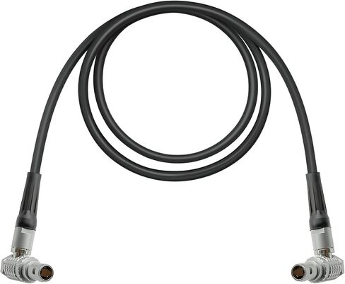 Lemo-Compatible 0B 2 Pin Male to 2 Pin Male Power Cable Compatiable with Teradek Bond, SmallHD Monitor, ARRI Alexa, RED, Z CAM, Preston, Paralinx, Vaxis, 35" in Kuwait
