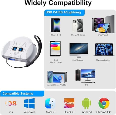 6-in-1 USB C Memory Card Reader Adapter in Kuwait