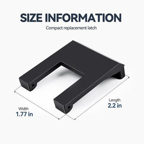MARINOVA Bait Station Latches,Bait Box Latches :Compatible with Frabill Magnum Bait Stations,for Secure Bait Container Closure in Kuwait