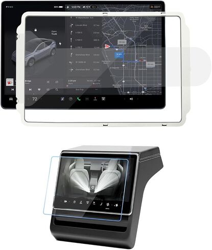 واقي شاشة [بدون وهج ومضاد لبصمات الأصابع] لطراز Tesla 3 in Kuwait
